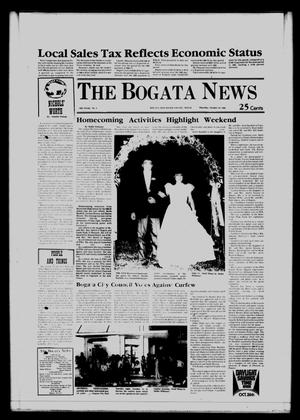 Primary view of The Bogata News (Bogata, Tex.), Vol. 76, No. 3, Ed. 1 Thursday, October 23, 1986