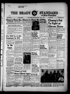 Primary view of The Brady Standard and Heart O' Texas News (Brady, Tex.), Vol. 51, No. 16, Ed. 1 Friday, February 5, 1960