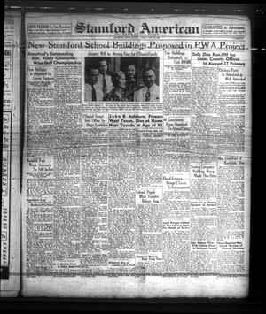 Primary view of Stamford American (Stamford, Tex.), Vol. 15, No. 18, Ed. 1 Friday, July 29, 1938