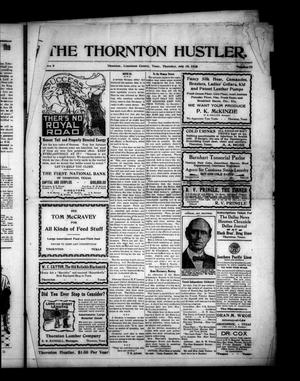 Primary view of The Thornton Hustler. (Thornton, Tex.), Vol. 9, No. 14, Ed. 1 Thursday, July 18, 1918