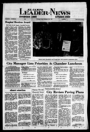 Primary view of El Campo Leader-News (El Campo, Tex.), Vol. 97, No. 29, Ed. 1 Wednesday, July 1, 1981