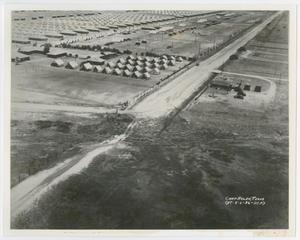 [Aerial Photograph of Tents at Camp Hulen]